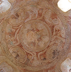 12C Fresco, St Ulrich Chapel, Avolsheim, Alsace
